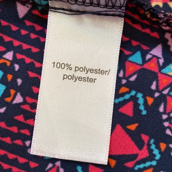 Maurices button up tie front blouse tank - Picture 5 of 6